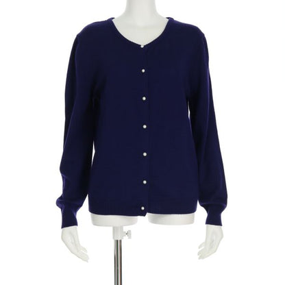 パールボタンニットカーディガン