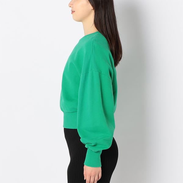 ボリュームスリーブクルーネックプルオーバー