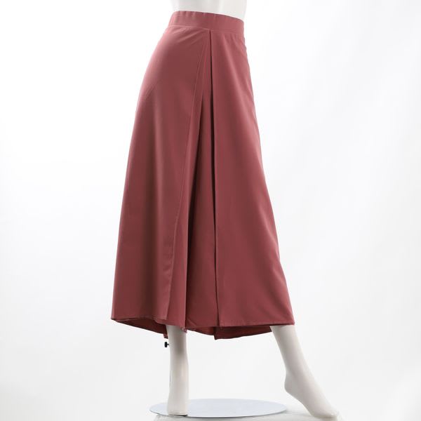 レイヤードデザインフレアパンツ