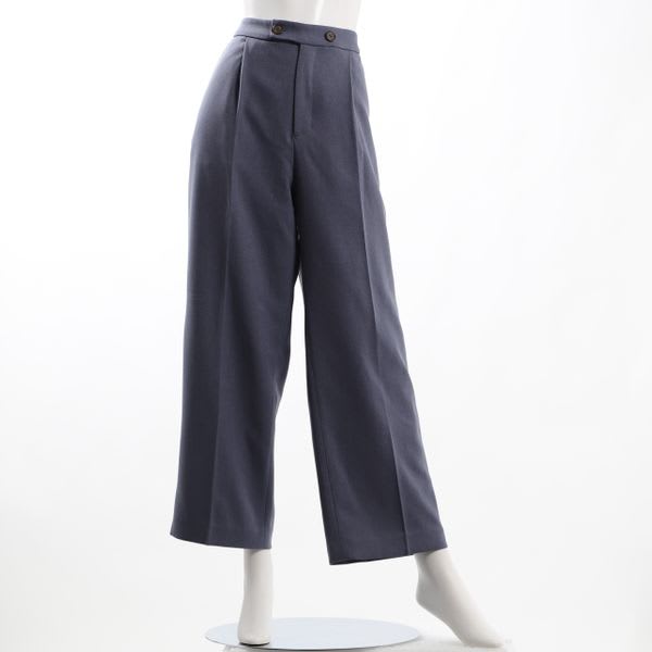 タックワイドパンツ