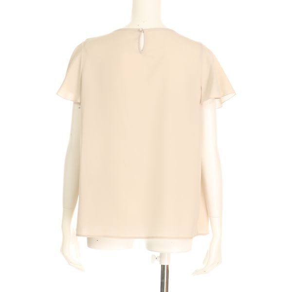 プリーツデザインブラウス