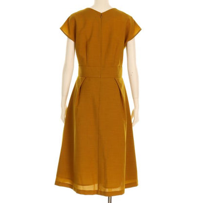 フレンチスリーブカシュクールワンピース