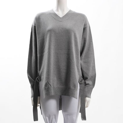 サイドスリットバックテールニット