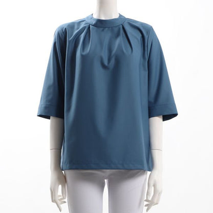 衿タックデザインブラウス