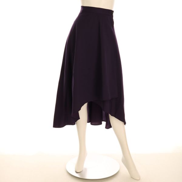 フィッシュテールフレアスカート