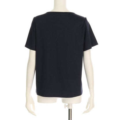 ストライプ柄切り替えカットソー