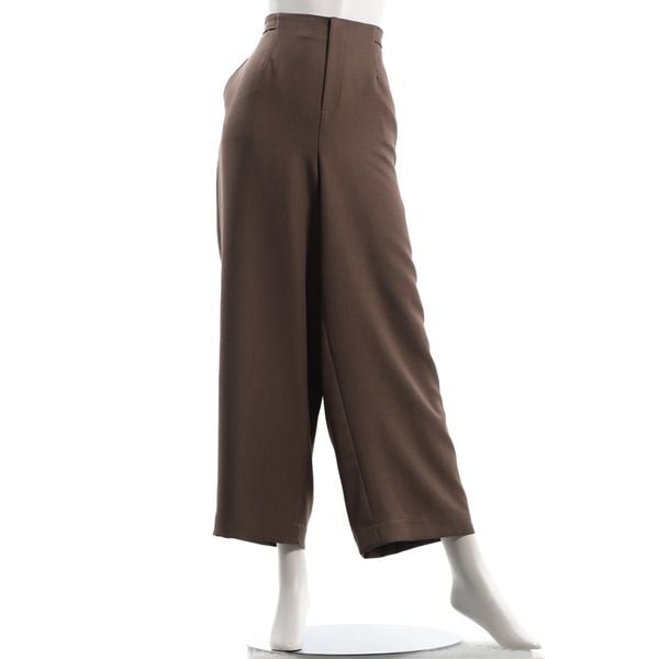 パウダーツイルストレッチワイドパンツ