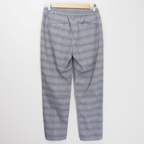 グレンチェックゴムウエストパンツ