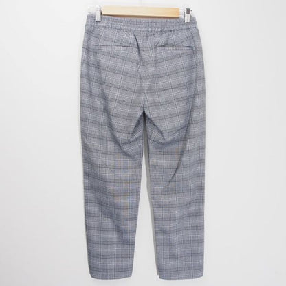 グレンチェックゴムウエストパンツ
