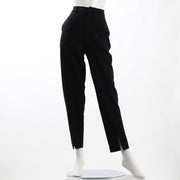 フロントスリットテーパードパンツ