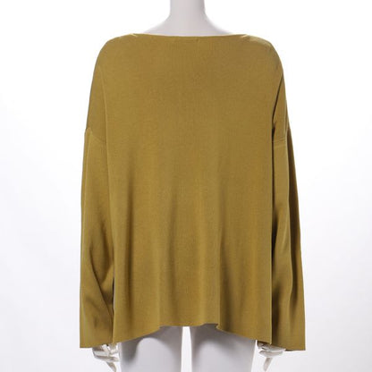 ルーズシルエットニット