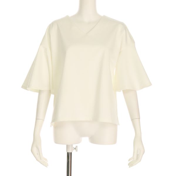 フレア袖カットソー