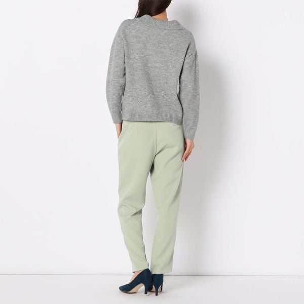 ハイウエストテーパードパンツ