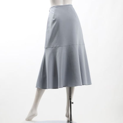 切り替えマーメイドスカート