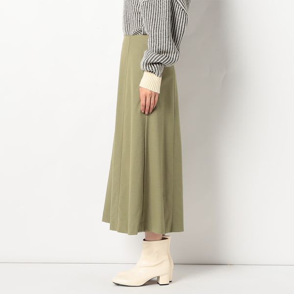 シンプルデザインAラインスカート