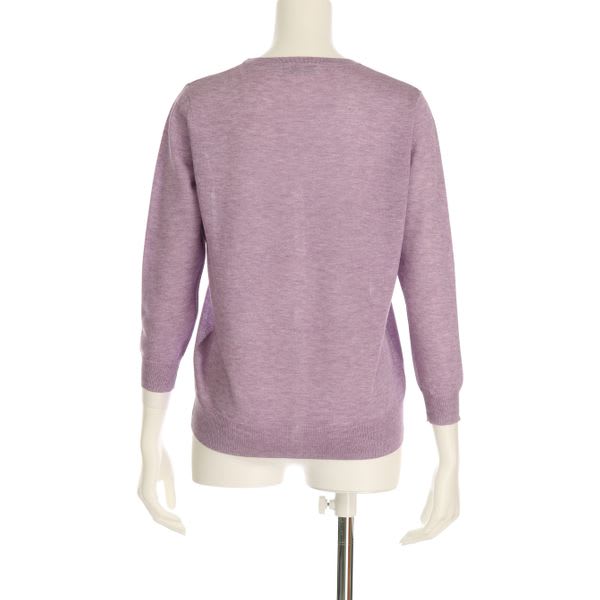 Vネックカーディガン