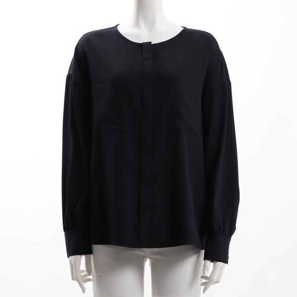 アウトポケットブラウス