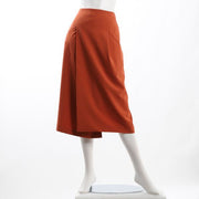 ラップ風デザインセミタイトスカート