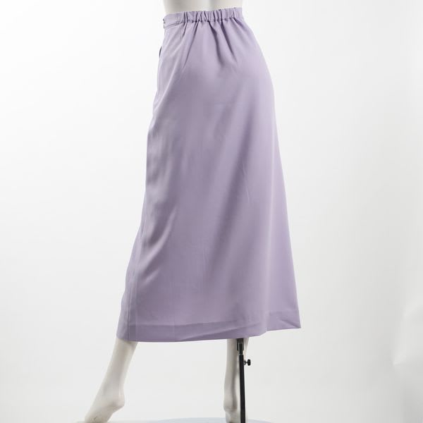 アシンメトリータックロングスカート