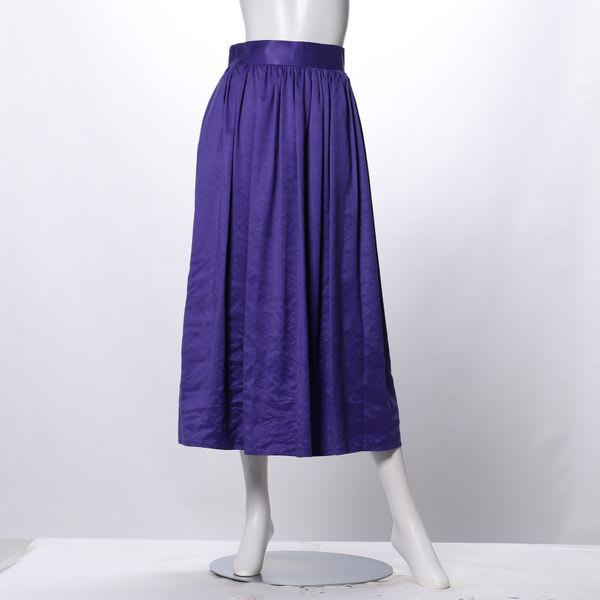 ギャザースカートクチュールスエード