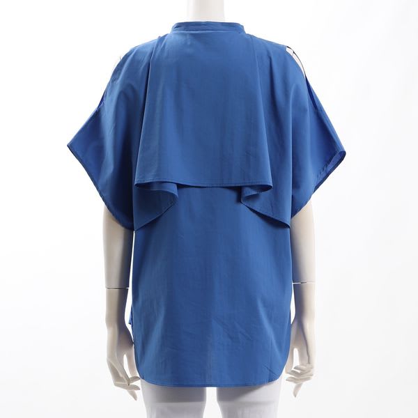 ケープデザインブラウス