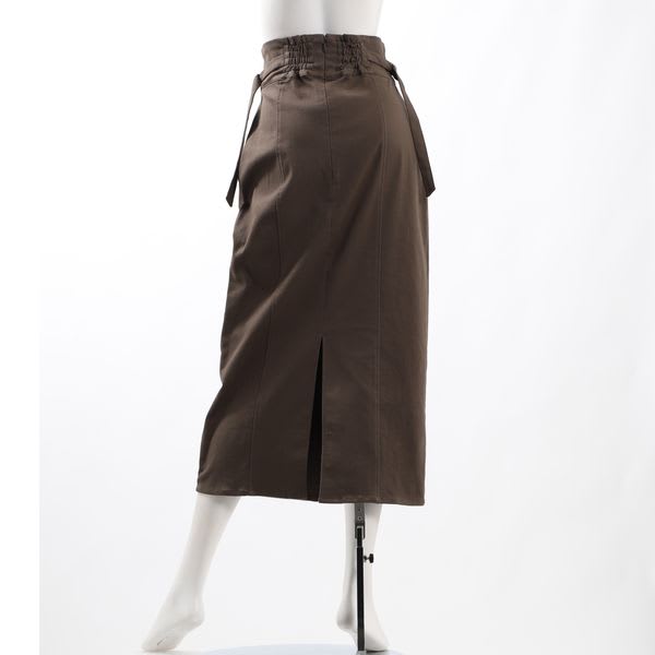 サイドベルトタイトスカート