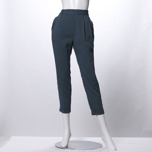 ポケットデザインテーパードパンツ