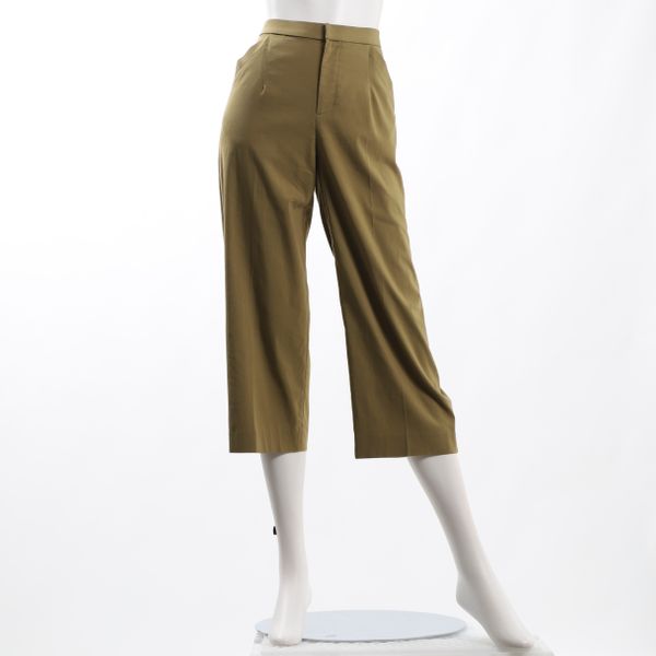 【ストレッチ】素材ストレートパンツ