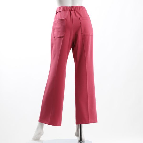 両面起毛セミフレアパンツ