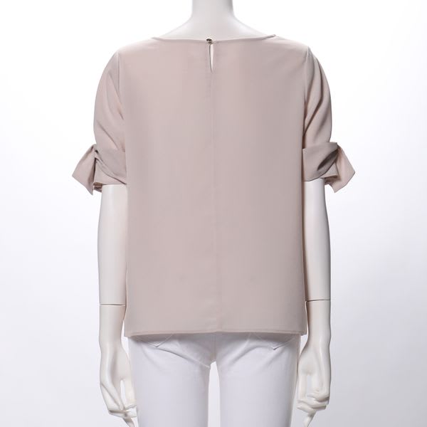 リボンデザインブラウス