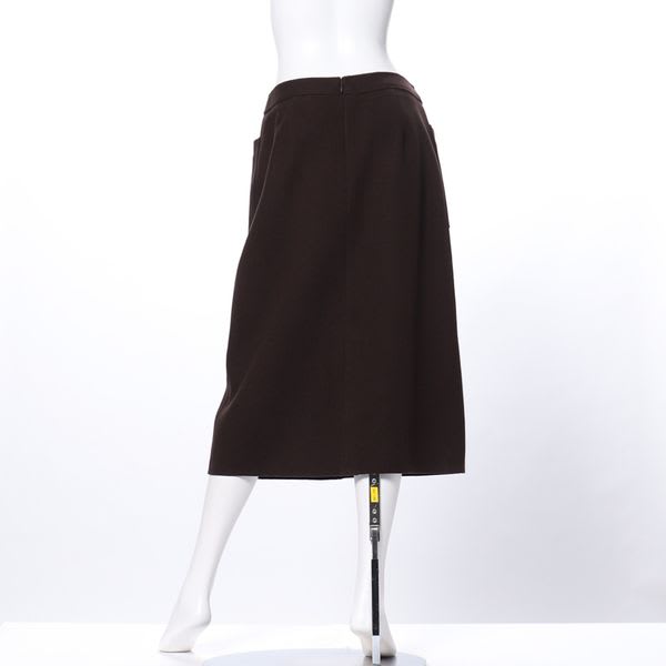 ライトジャージメルトンセミタイトスカート