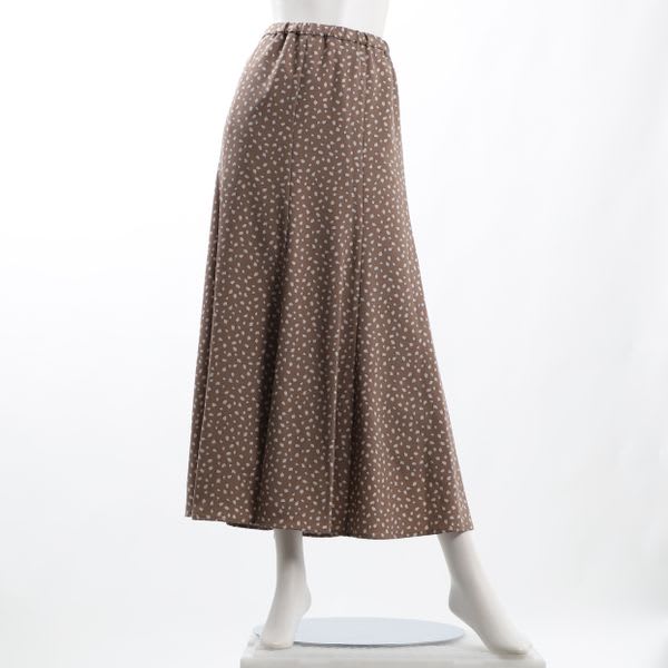 ドットレオパードマーメイドスカート