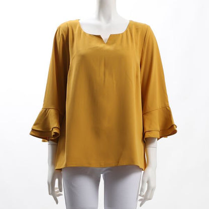 お袖デザインブラウス