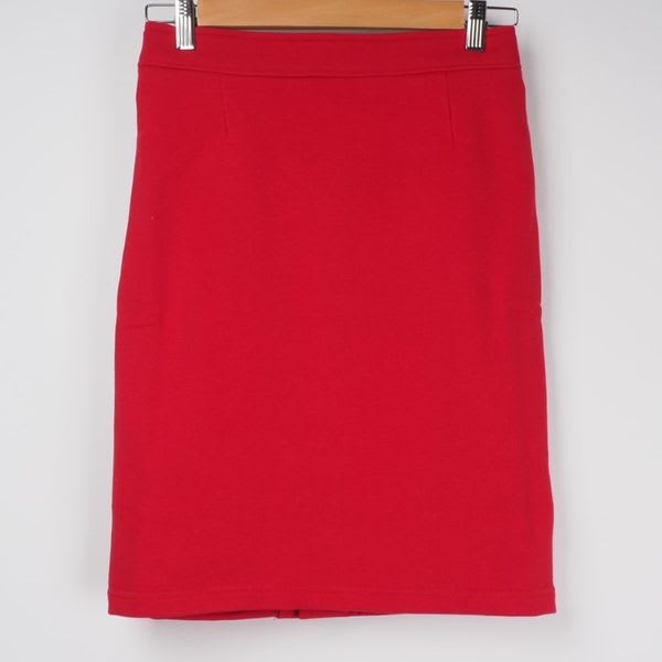 裏毛無地タイトスカート