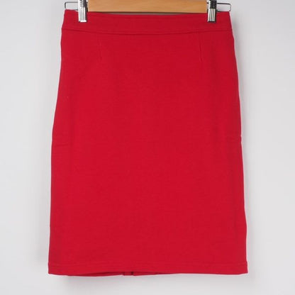 裏毛無地タイトスカート