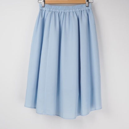 フロントフレアフィッシュテールスカート