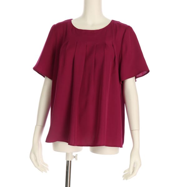 タックデザインブラウス