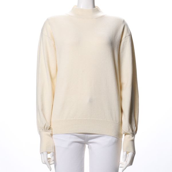 ボリュームスリーブハイネックニット