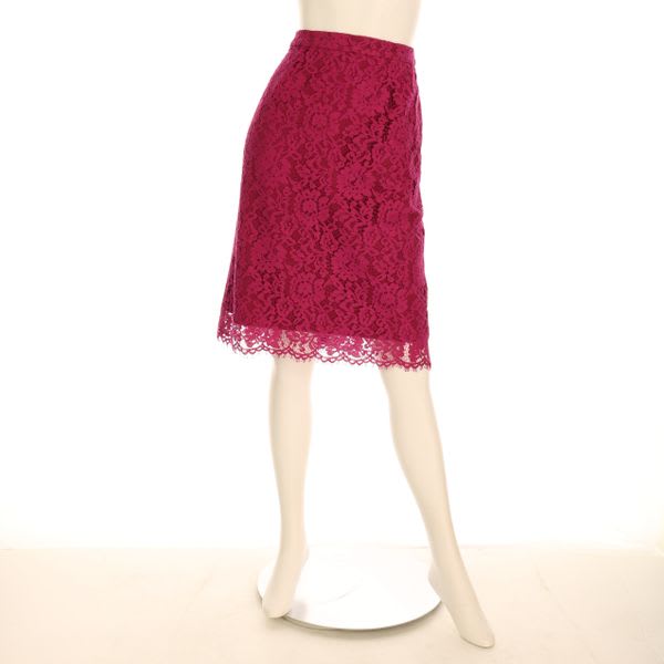 総レースタイトスカート