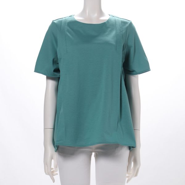 ショルダー部分タックデザインカットソー