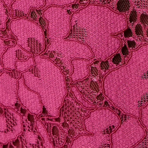 配色レースタイトスカート