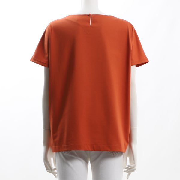 ラップ風デザインカットソー