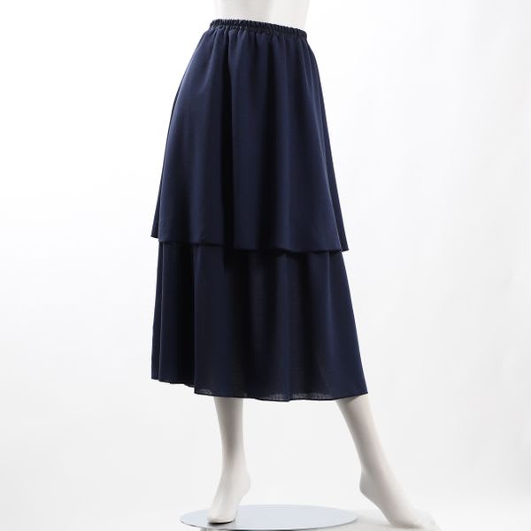 プレーンステッチフレアスカート