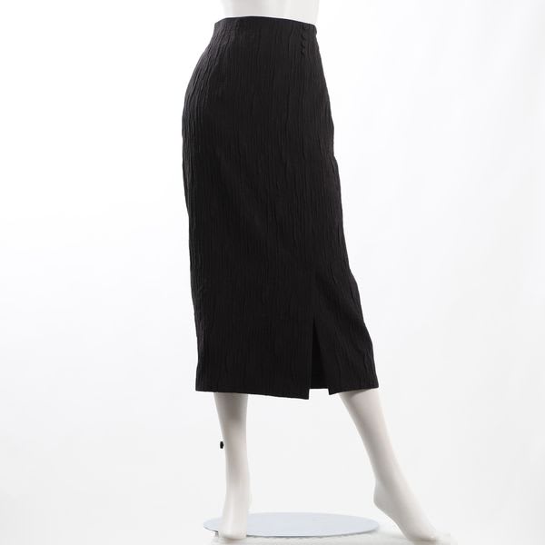 リンクルジャガードラップ風タイトスカート