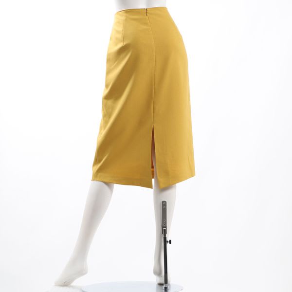 バックスリットアウトポケットタイトスカート