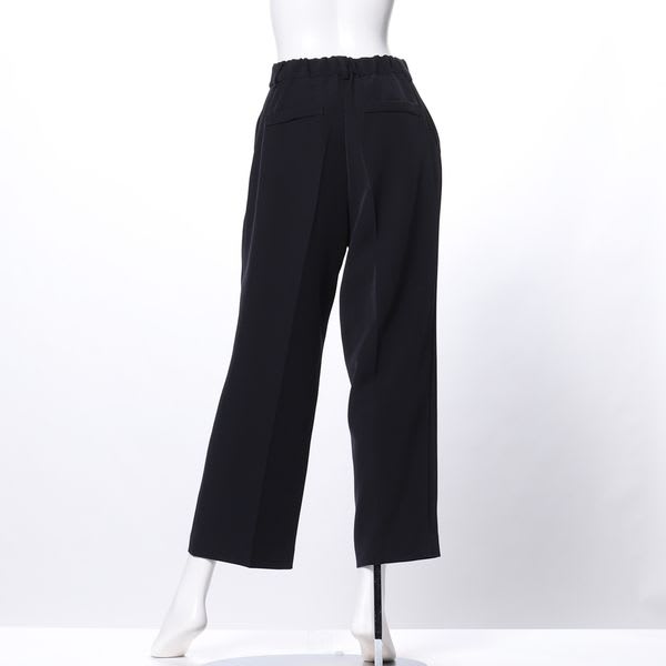 ふっくらダブルクロスストレートパンツ