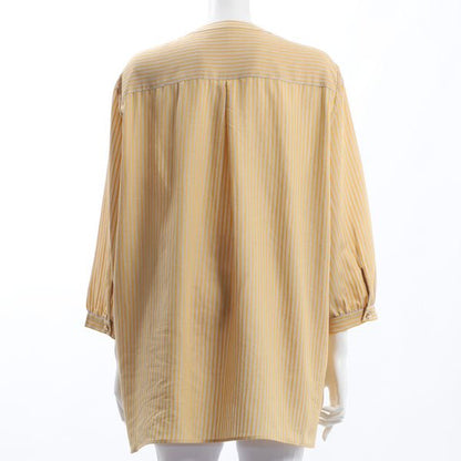 ストライプ柄比翼シャツ