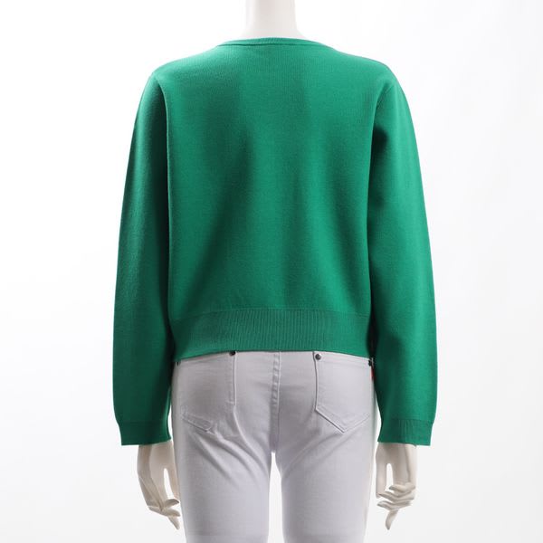 ポケットデザインクルーネックカーディガン