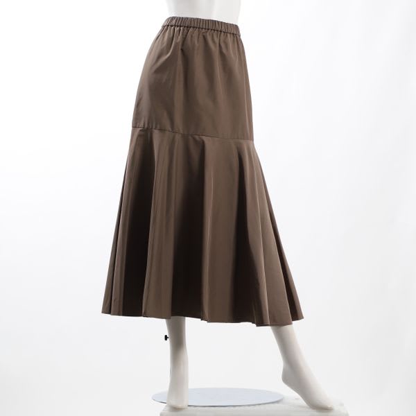 タッサーエアリーフレアスカート