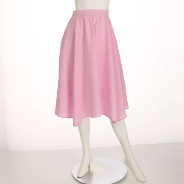 ハンカチーフヘムフレアスカート